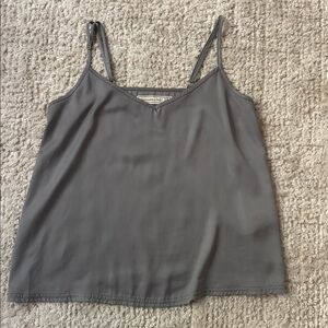 Vintage Abercrombie & Fitch Gray V-Neck Sayin Cami